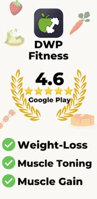 Dwp - Diet and Workout Plan android App screenshot 1